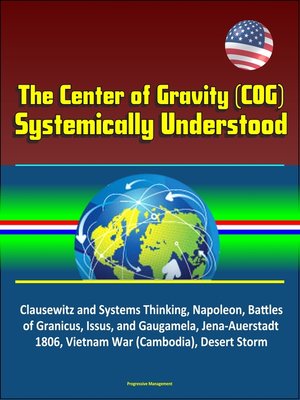 cover image of The Center of Gravity (COG) Systemically Understood--Clausewitz and Systems Thinking, Napoleon, Battles of Granicus, Issus, and Gaugamela, Jena-Auerstadt 1806, Vietnam War (Cambodia), Desert Storm